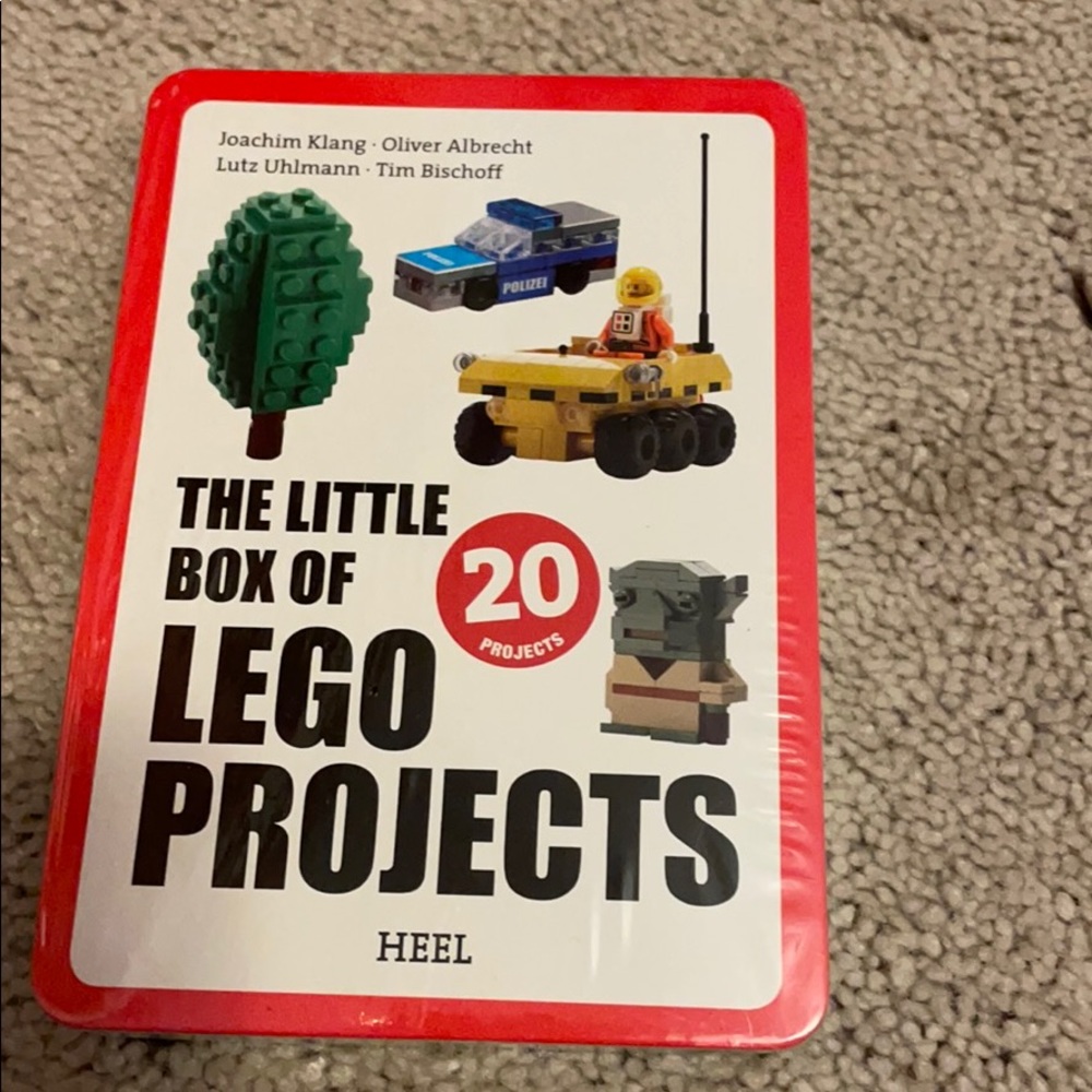 Unopened lego project cards